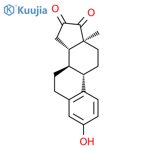 Estra-1,3,5(10)-triene-16,17-dione,3-hydroxy- structure
