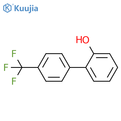 2-(4-Trifluoromethylphenyl)phenol structure