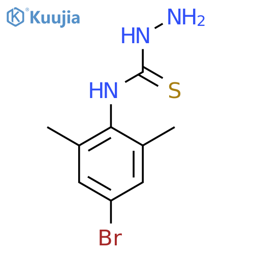4-(4-Bromo-2,6-dimethylphenyl)-3-thiosemicarbazide structure