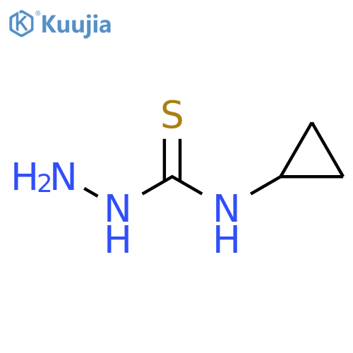 3-Amino-1-cyclopropylthiourea structure