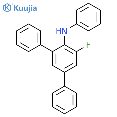 2-Fluoro-N,4,6-triphenylaniline structure