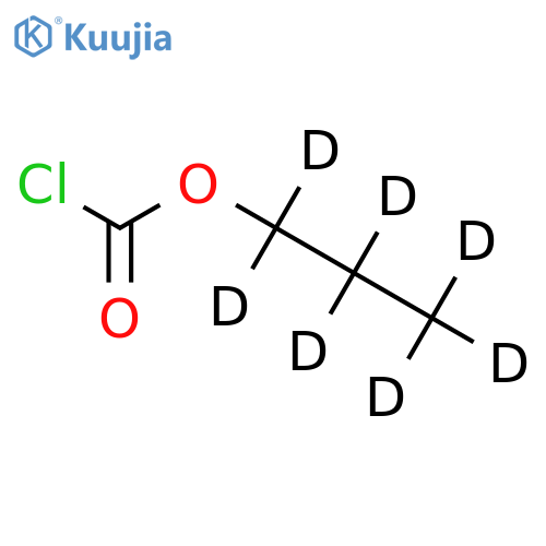 Propyl Chloroformate-d7 structure