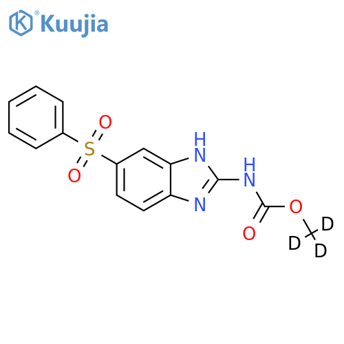 Fenbendazole Sulfone-d3 structure