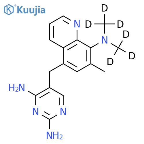 Baquiloprim-D6 structure