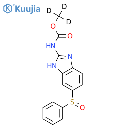 Fenbendazole Sulfoxide-d3 structure