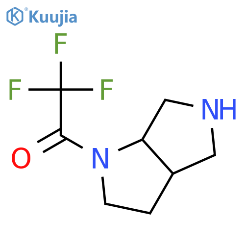 Ethanone,2,2,2-trifluoro-1-(hexahydropyrrolo[3,4-b]pyrrol-1(2H)-yl)- structure