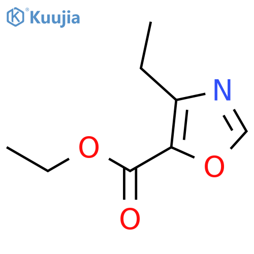 ethyl 4-ethyl-1,3-oxazole-5-carboxylate structure