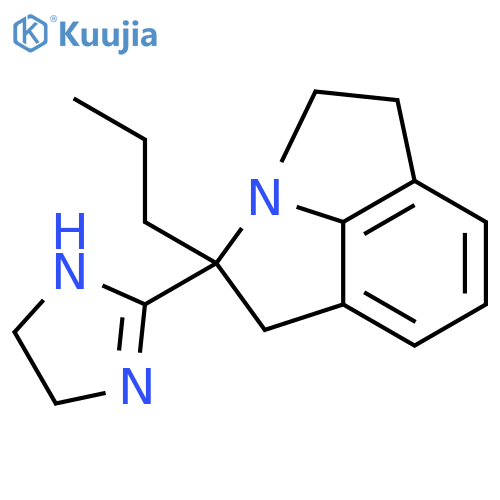 Pyrrolo[3,2,1-hi]indole,2-(4,5-dihydro-1H-imidazol-2-yl)-1,2,4,5-tetrahydro-2-propyl-, (+)- structure