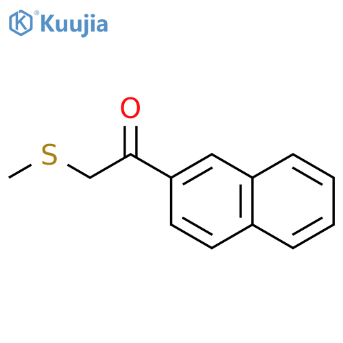 ETHANONE, 2-(METHYLTHIO)-1-(2-NAPHTHALENYL)- structure