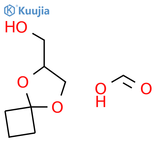 5,8-DIOXASPIRO[3.4]OCTANE-6-METHANOL, FORMATE structure