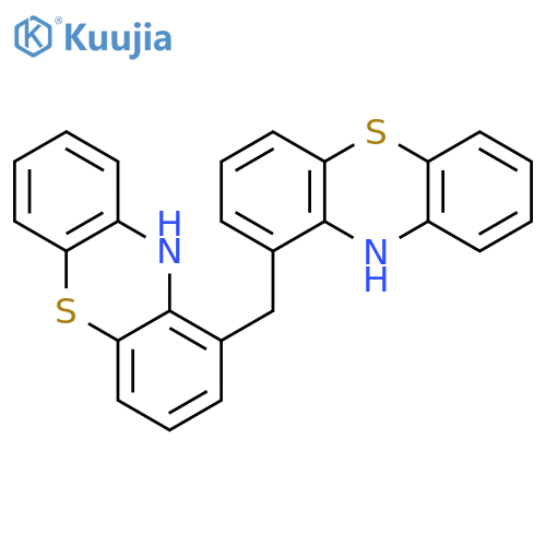 10H-PHENOTHIAZINE, METHYLENEBIS- structure
