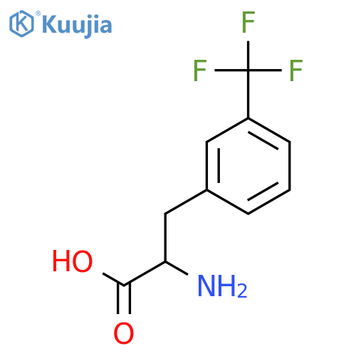 (S)-2-Amino-3-(3-(trifluoromethyl)phenyl)propanoic acid structure