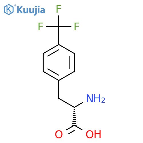 L-4-TRIFLUOROMETHYLPHENYLALANINE structure