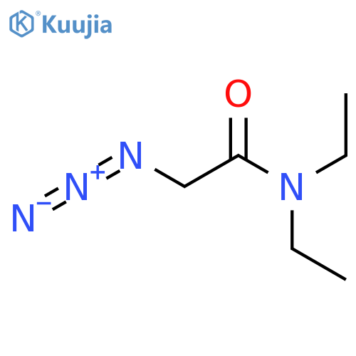 2-azido-N,N-diethylacetamide structure