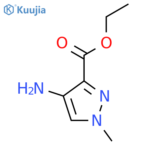 Ethyl 4-amino-1-methyl-pyrazole-3-carboxylate structure