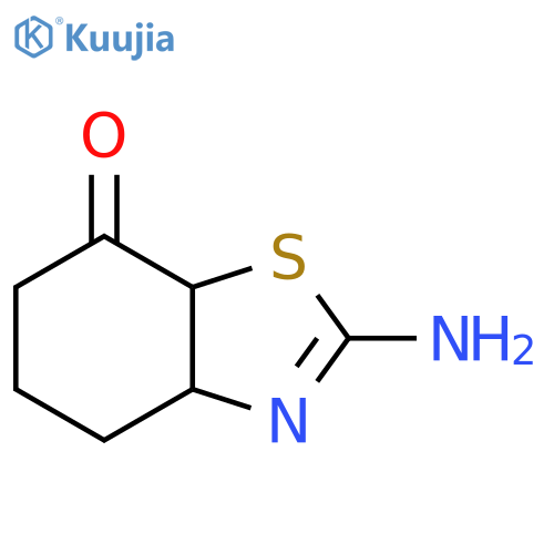 2-amino-3a,5,6,7a-tetrahydro-7(4H)-Benzothiazolone structure