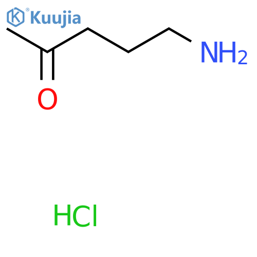 5-Aminopentan-2-one hydrochloride structure