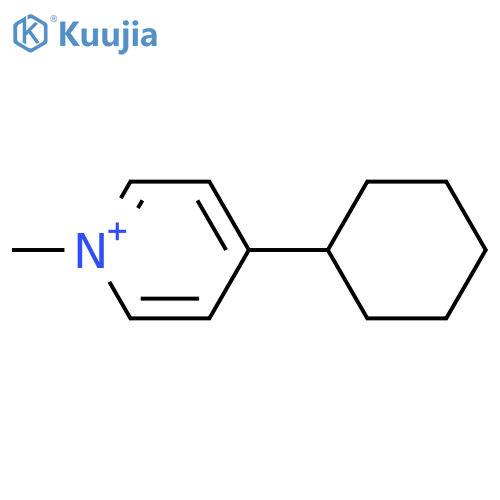 Pyridinium,4-cyclohexyl-1-methyl- structure