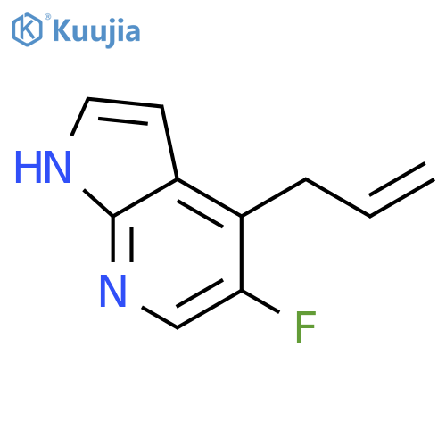 4-Allyl-5-fluoro-1h-pyrrolo2,3-bpyridine structure