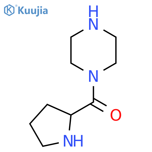 1-(pyrrolidine-2-carbonyl)piperazine structure