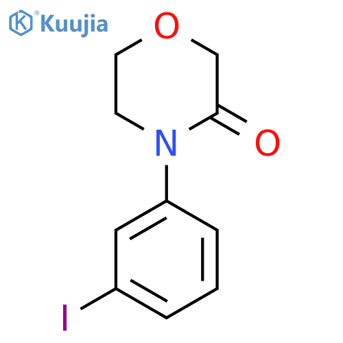 4-(3-Iodophenyl)morpholin-3-one structure