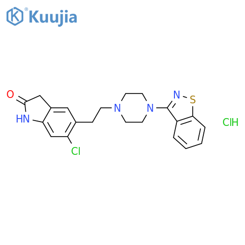 Ziprasidone Hydrochloride structure