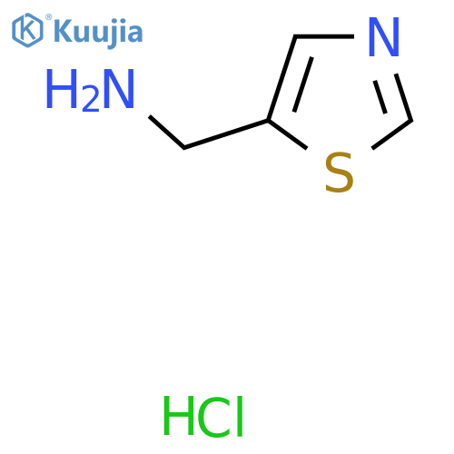 Thiazol-5-ylmethanamine xhydrochloride structure