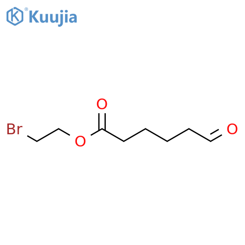 Hexanoic acid, 6-oxo-, 2-bromoethyl ester structure