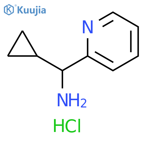 CYCLOPROPYL(PYRIDIN-2-YL)METHANAMINE DIHYDROCHLORIDE structure