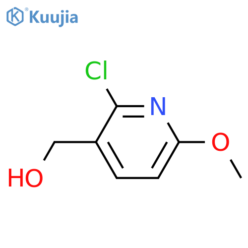 (2-Chloro-6-methoxypyridin-3-yl)methanol structure