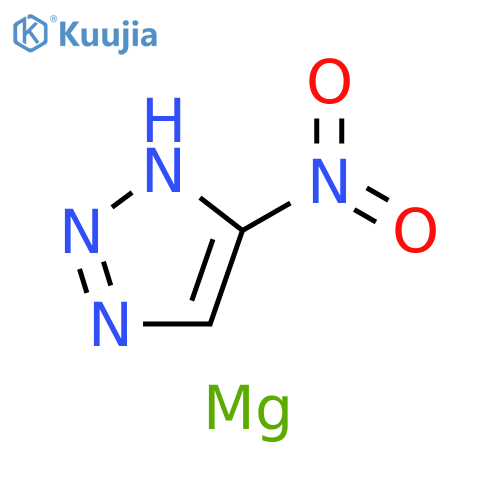 1H-1,2,3-Triazole, 5-nitro-, magnesium salt (2:1) structure