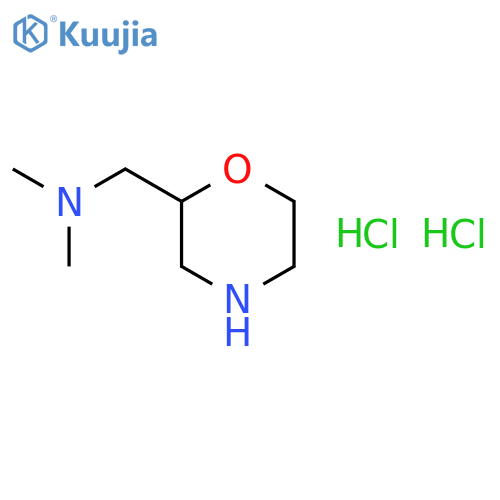 Dimethyl-morpholin-2-ylmethyl-amine Dihydrochloride structure