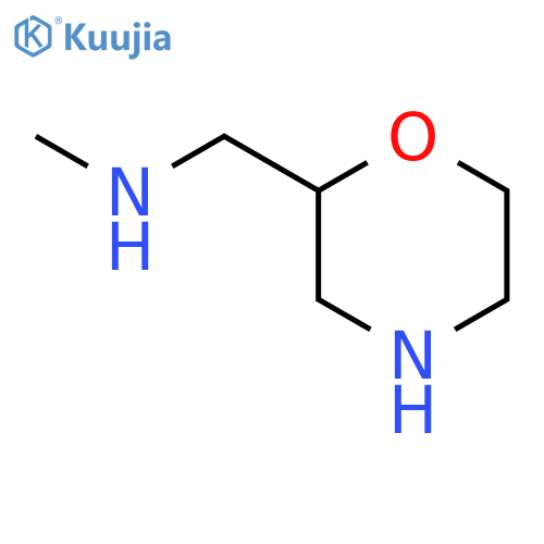 N-Methyl(morpholin-2-yl)methanamine structure