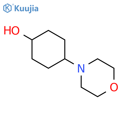 trans-4-Morpholinocyclohexanol structure