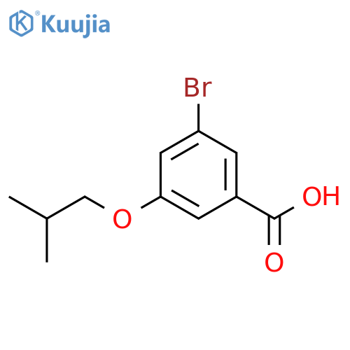 3-Bromo-5-isobutoxybenzoic acid structure