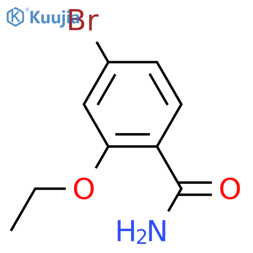 4-Bromo-2-ethoxybenzamide structure