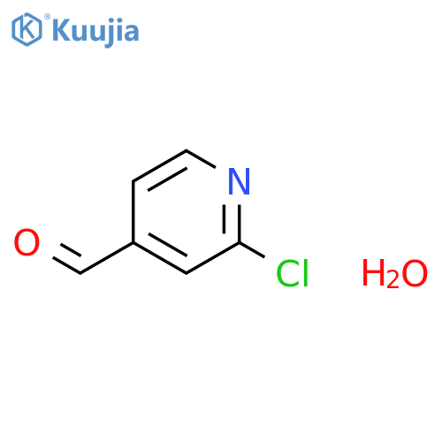 2-Chloroisonicotinaldehyde hydrate structure