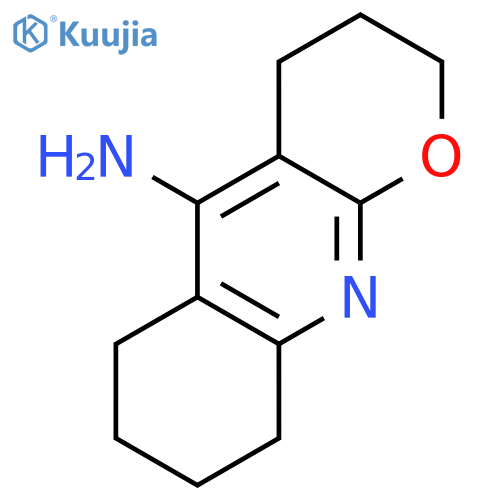 2H-Pyrano[2,3-b]quinolin-5-amine, 3,4,6,7,8,9-hexahydro- structure