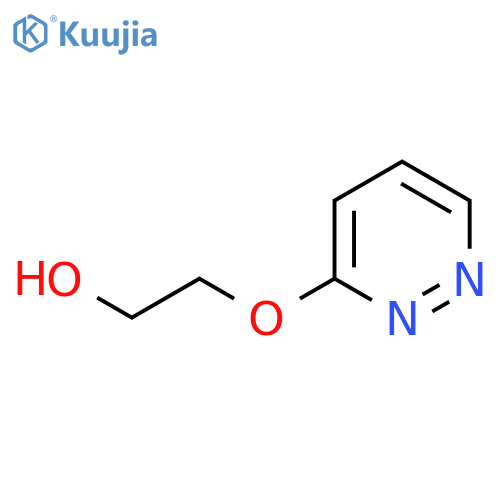 Ethanol, 2-(3-pyridazinyloxy)- structure