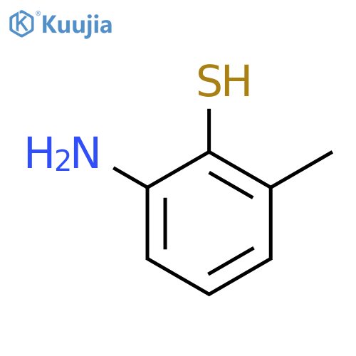 2-amino-6-methylbenzene-1-thiol structure