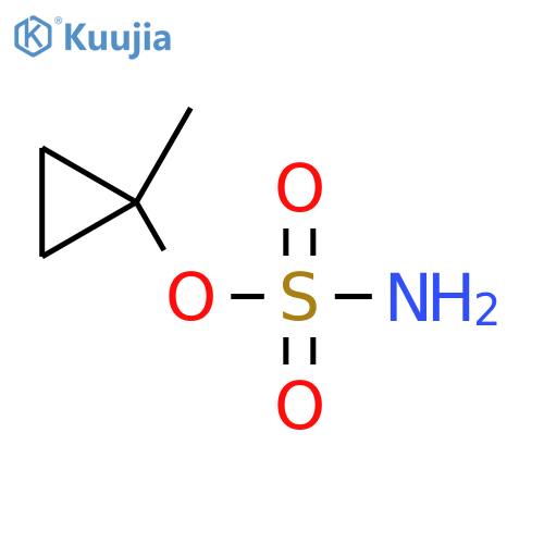 1-methylcyclopropyl sulfamate structure
