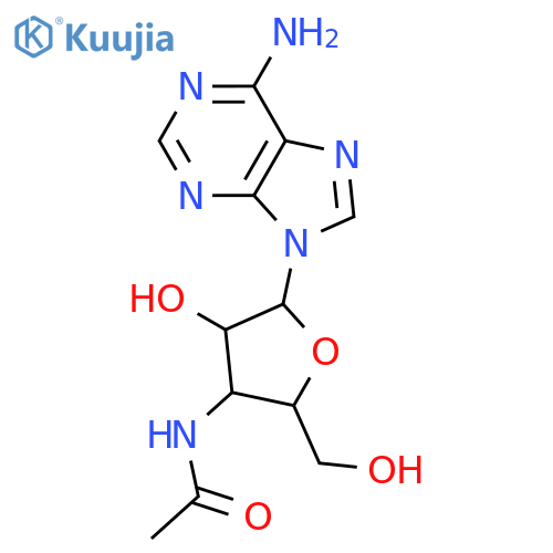 3'-Acetamido-3'-deoxyadenosin structure