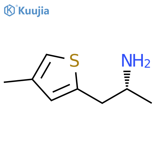 (2R)-1-(4-methylthiophen-2-yl)propan-2-amine structure