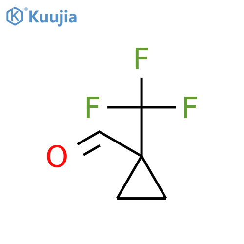 1-(TRIFLUOROMETHYL)CYCLOPROPANECARBALDEHYDE structure