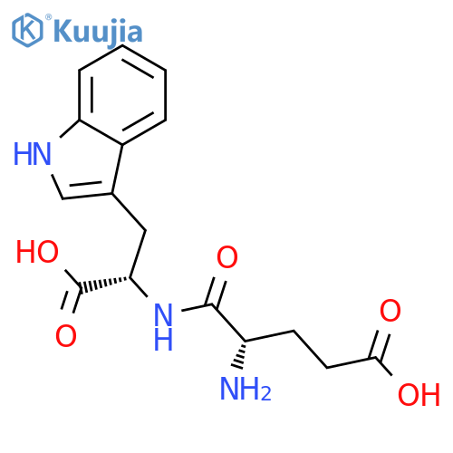 H-Glu-Trp-OH structure