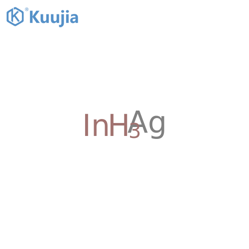 Indium, compd. with silver (1:1) structure