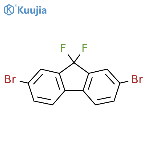 2,7-Dibromo-9,9-difluorofluorene structure