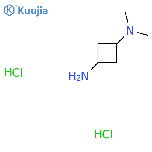 N1,N1-Dimethylcyclobutane-1,3-diamine dihydrochloride structure