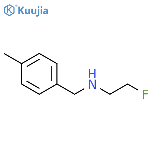 Benzenemethanamine, N-(2-fluoroethyl)-4-methyl- structure