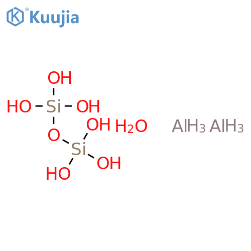 Halloysite(Al2(Si2O7).xH2O) structure